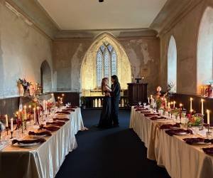St Patrick's, former church, function room.